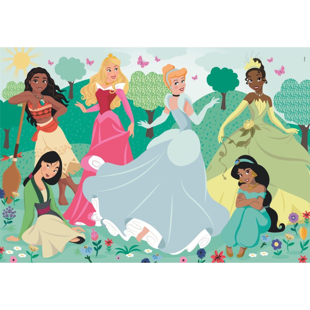 Puzzle Clementoni Maxi, Disney Princess, 104 piese