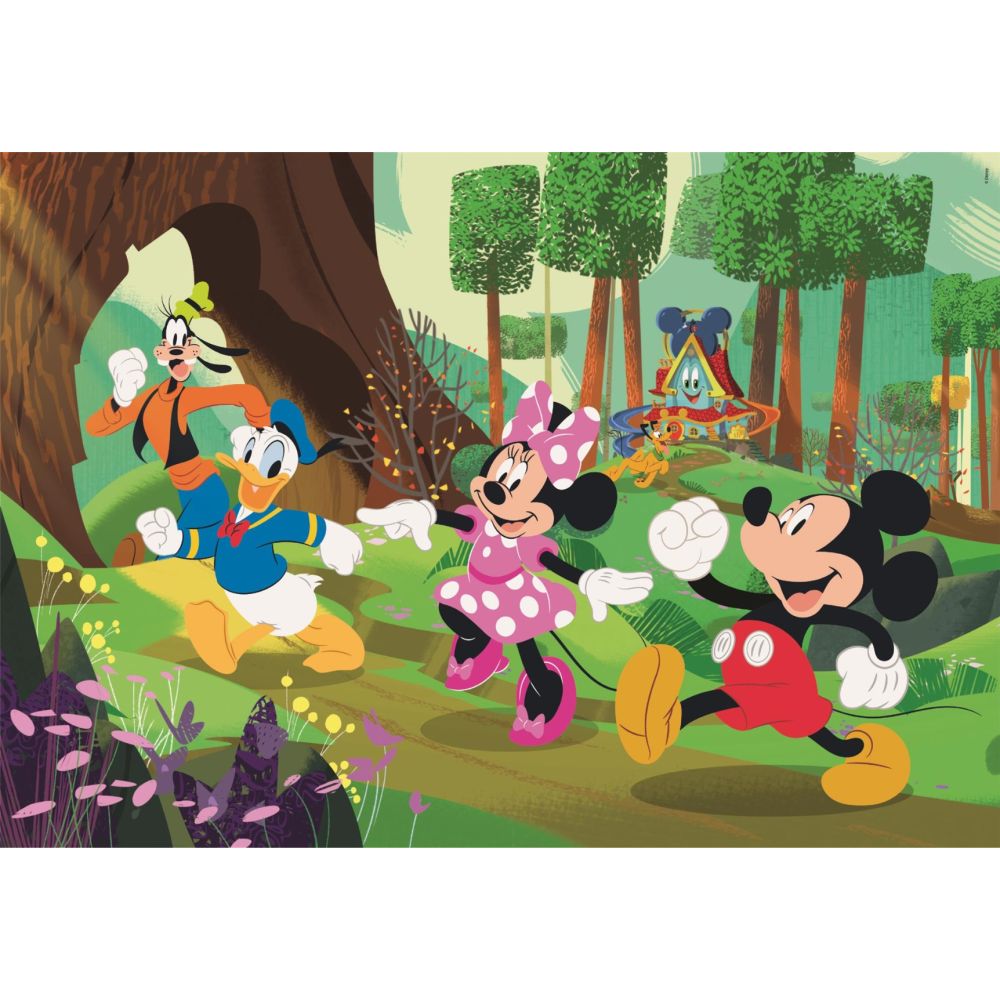 Puzzle Clementoni Maxi, Disney Mickey Mouse, 104 piese
