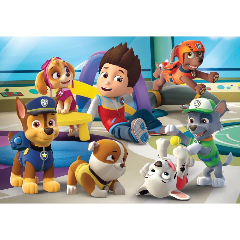 Puzzle Clementoni Maxi, Paw Patrol, 104 piese
