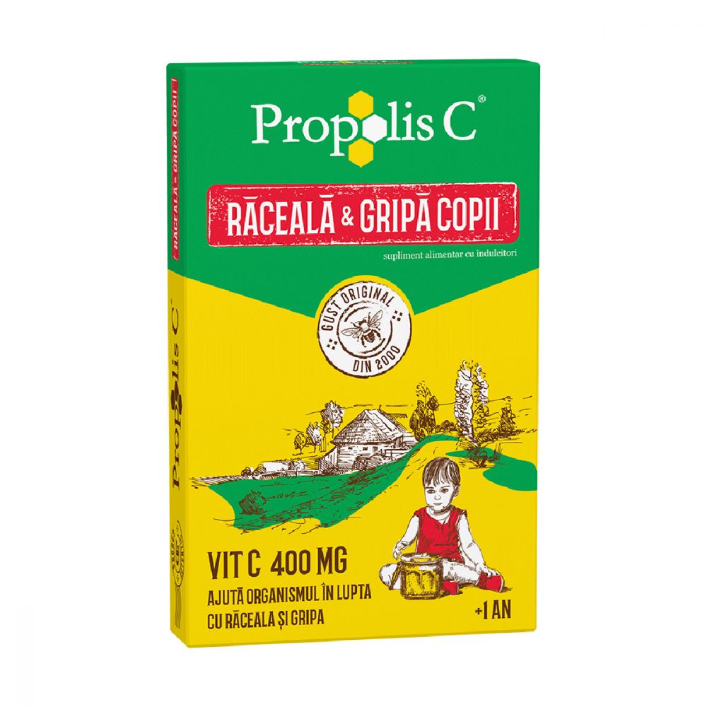 Propolis C Raceala si Gripa Copii, 8 plicuri