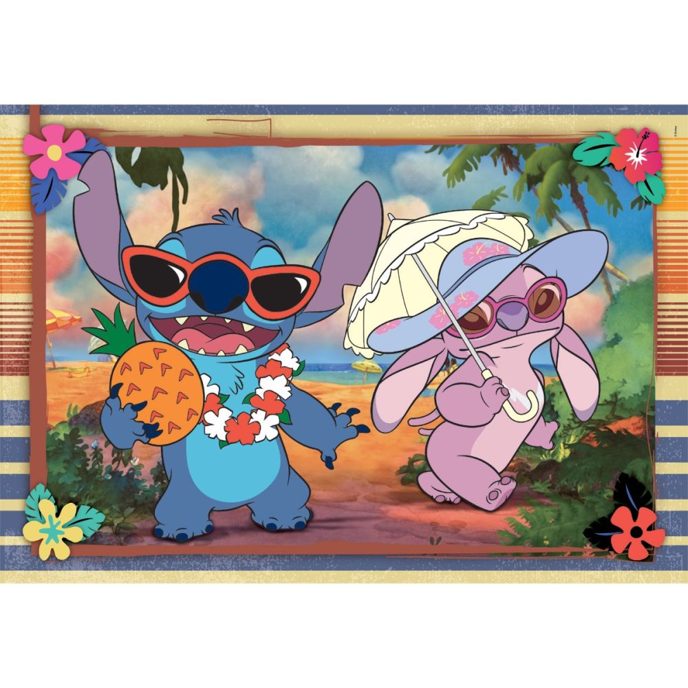 Puzzle Clementoni, Disney Stitch, 2 x 60 piese
