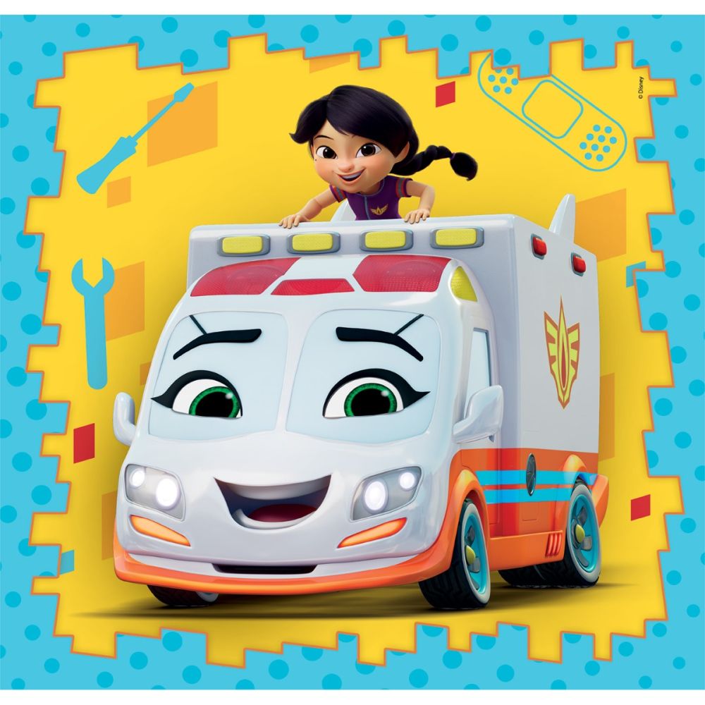Puzzle Clementoni, Disney Junior, Firebuds, 3 x 48 piese