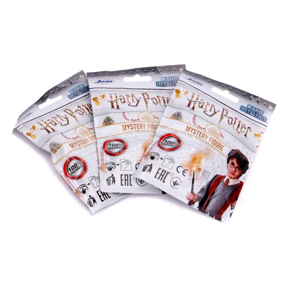 Nano figurina surpriza din metal, Jada, Harry Potter, 4 cm