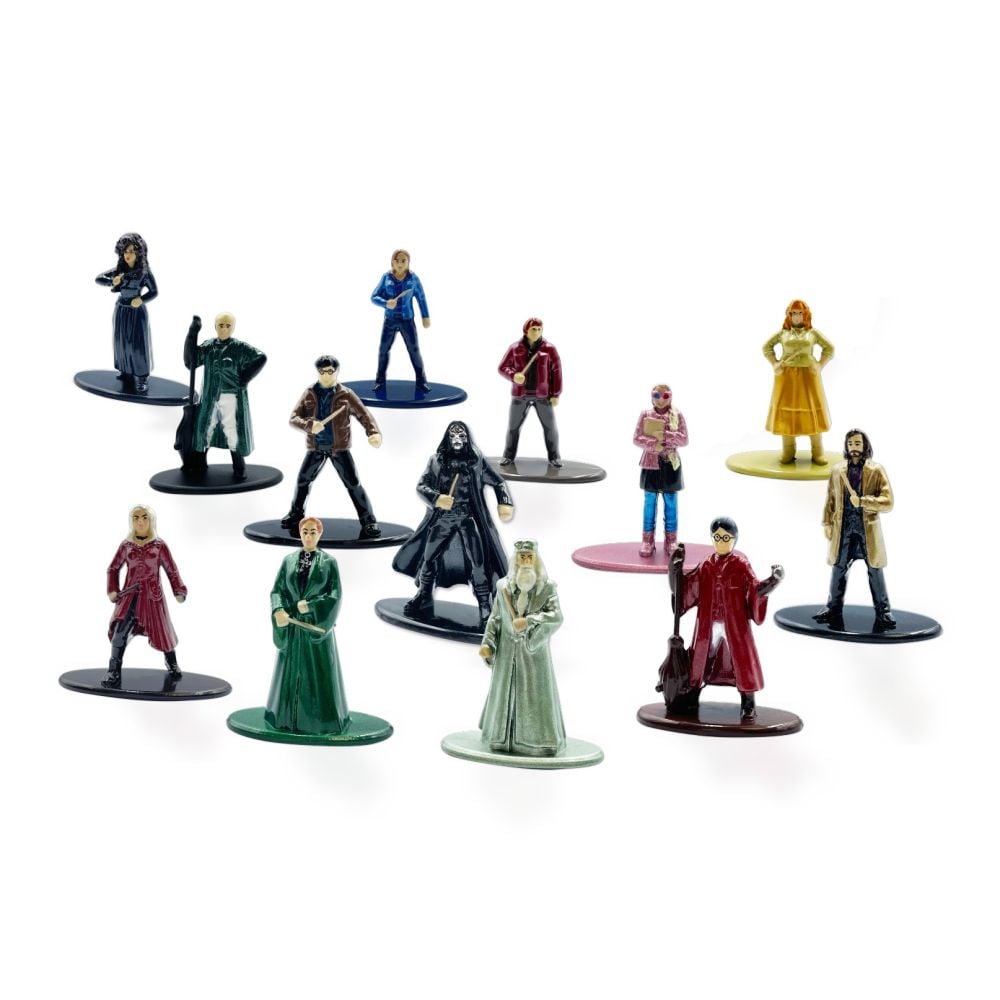 Nano figurina surpriza din metal, Jada, Harry Potter, 4 cm