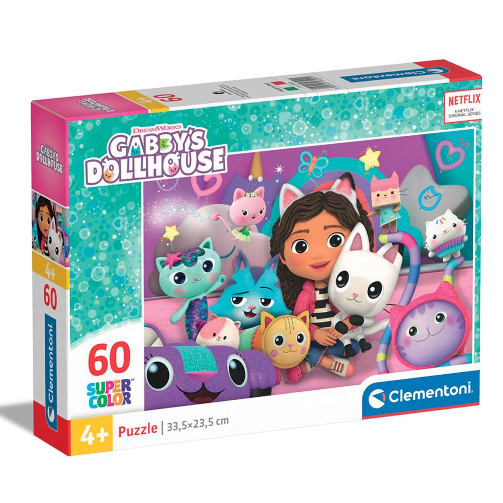 Puzzle Clementoni, Gabbys Dollhouse, 60 piese | Noriel