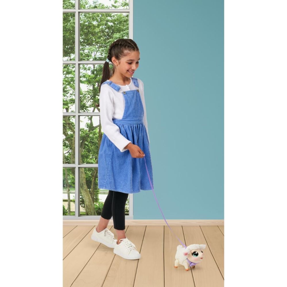 Jucarie interactiva, Little Live Pets, Mielul Snowie