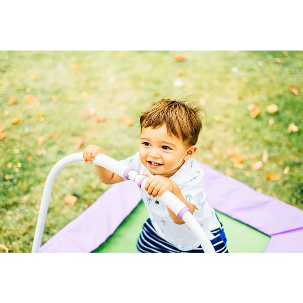 Trambulina pentru copii, Plum Junior Bouncer, Violet/Verde