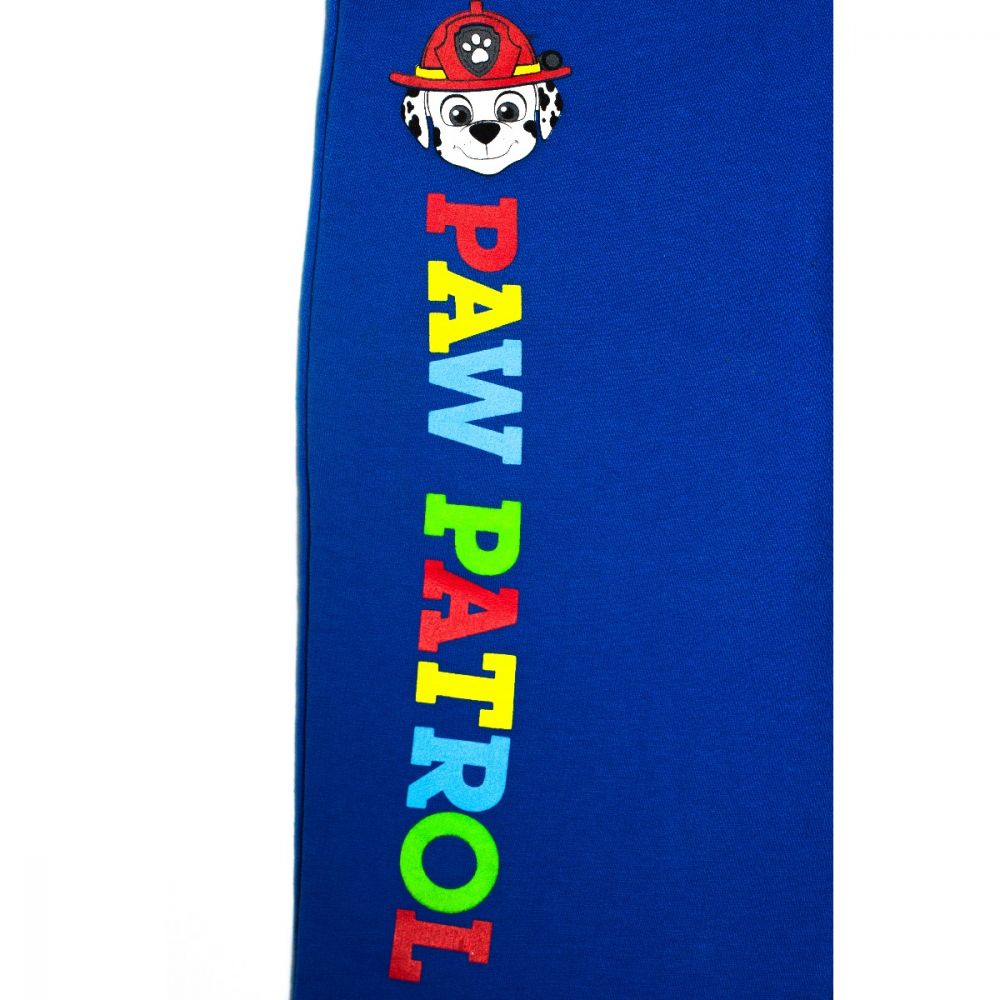 Pantaloni lungi cu imprimeu Paw Patrol Marshall, Albastru