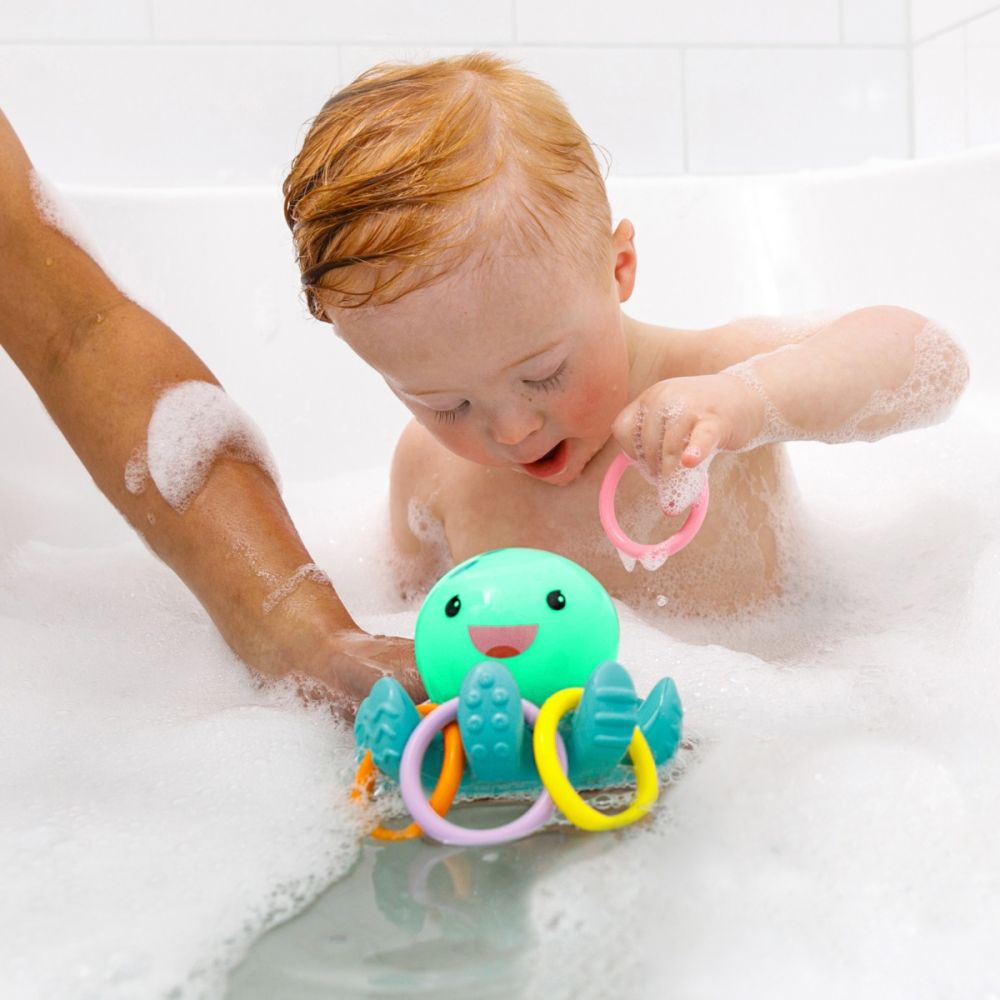 Jucarie pentru baie cu lumina, Infantino, Caracatita