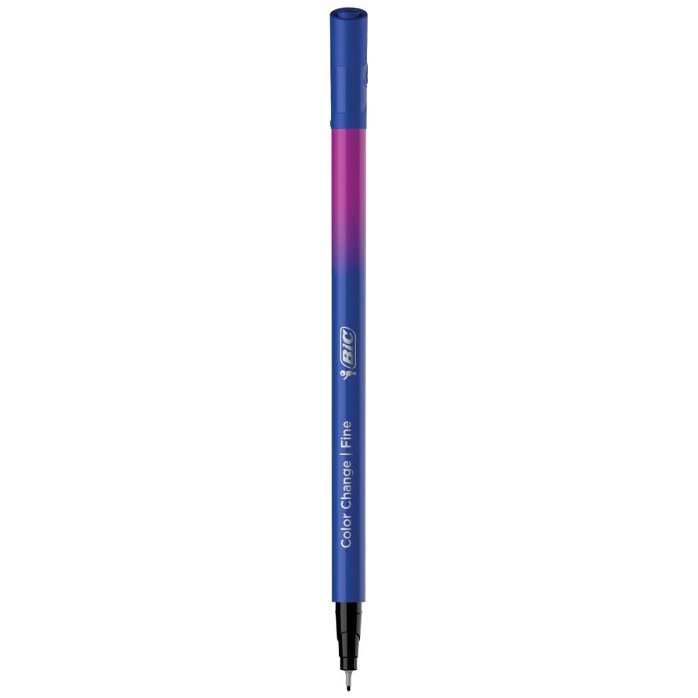 Finelinere Intensity Medium, Bic, diverse culori, 12 bucati