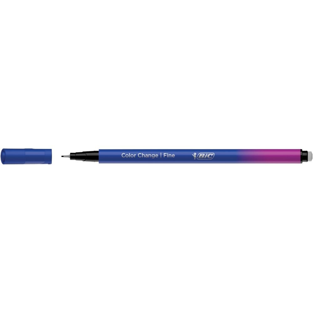 Finelinere Intensity Medium, Bic, diverse culori, 12 bucati
