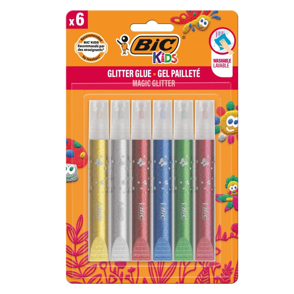 Set lipici cu sclipici Kids Bic, P6