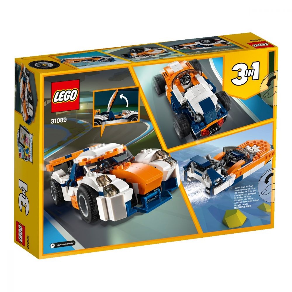 LEGO® Creator - Masina de curse Sunset (31089)