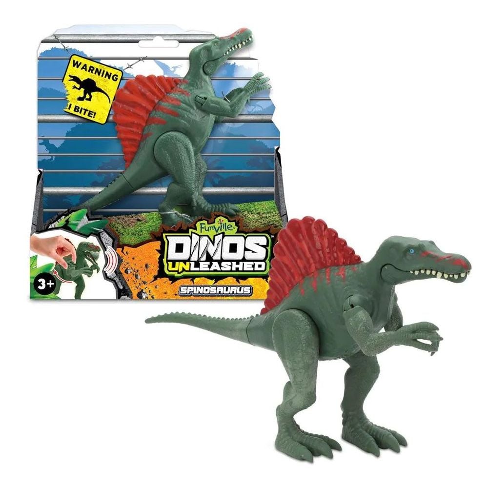 Jucarie interactiva Dinos Unleashed, Dinozaur, Spinosaurus
