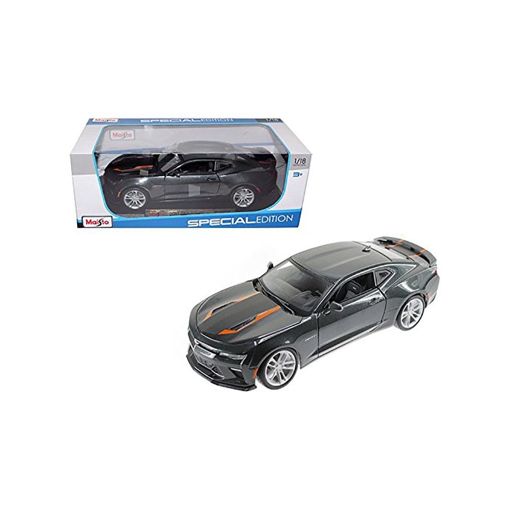 Masinuta Maisto Chevrolet Camaro Aniversare 50 ani 2017, 1:18 - Gri
