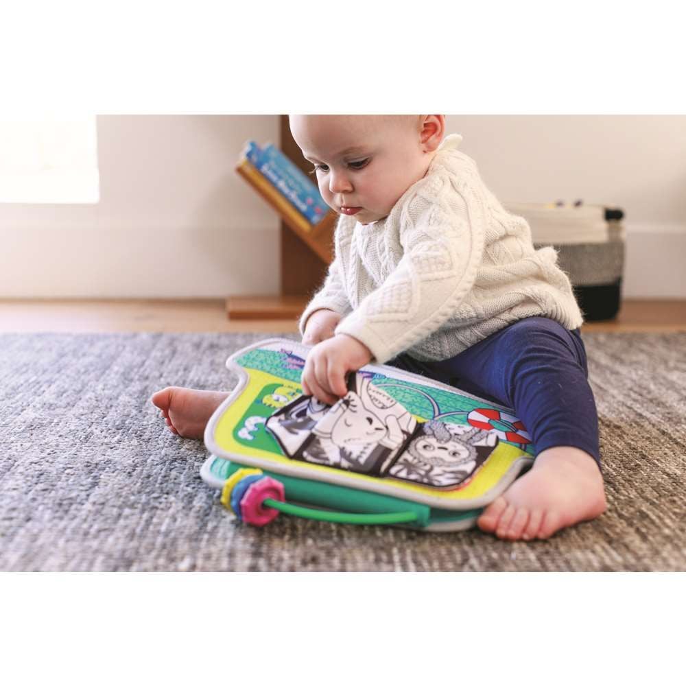 Jucarie senzoriala 2 in 1, B Kids, oglinda si barca