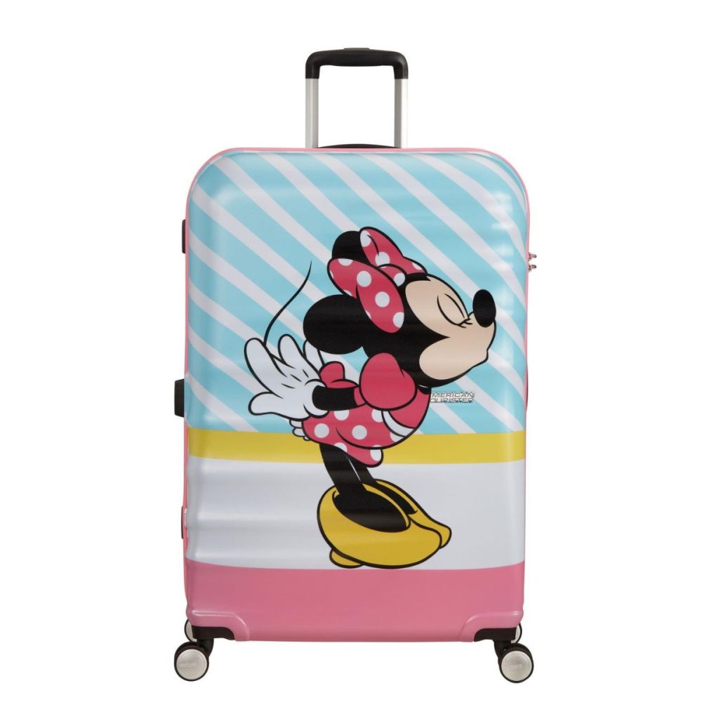 Troller 77 cm, American Tourister Wavebreaker, Minnie, Kiss, Roz