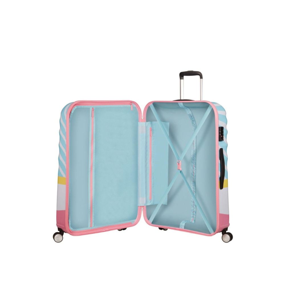 Troller 77 cm, American Tourister Wavebreaker, Minnie, Kiss, Roz