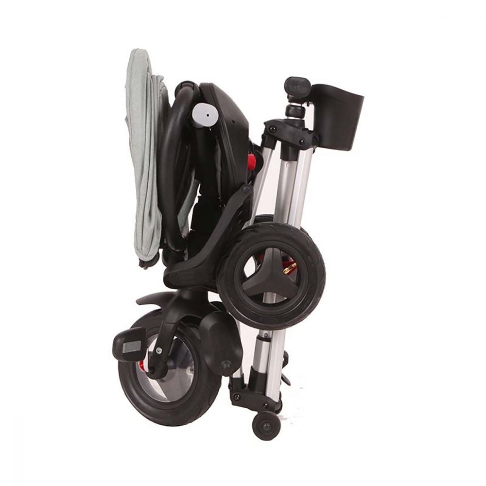 Tricicleta ultrapliabila Qplay Nova Rubber, Gri