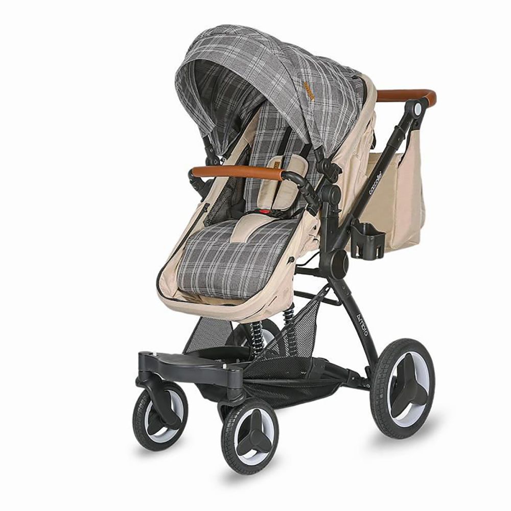 Carucior transformabil 3 in 1 Ambra Coccolle, Safari Beige