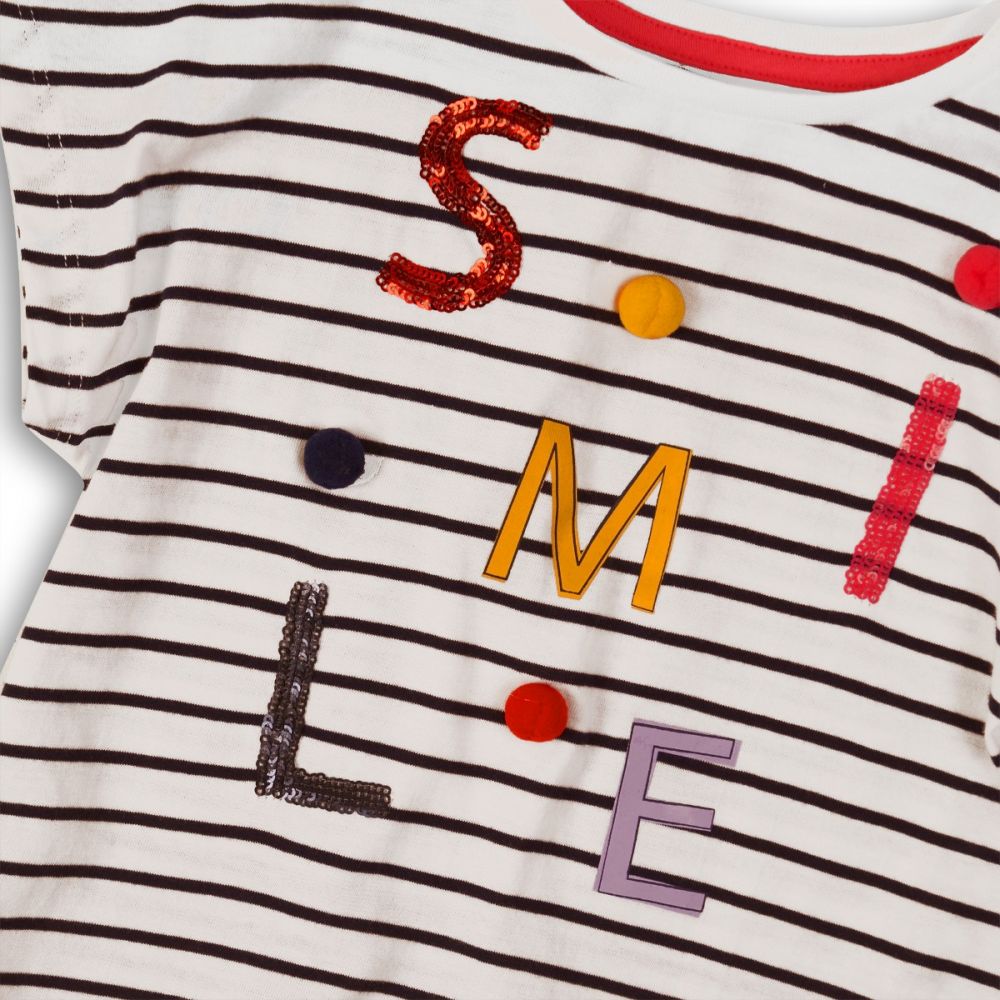 Tricou cu maneca scurta Minoti Smile Candy