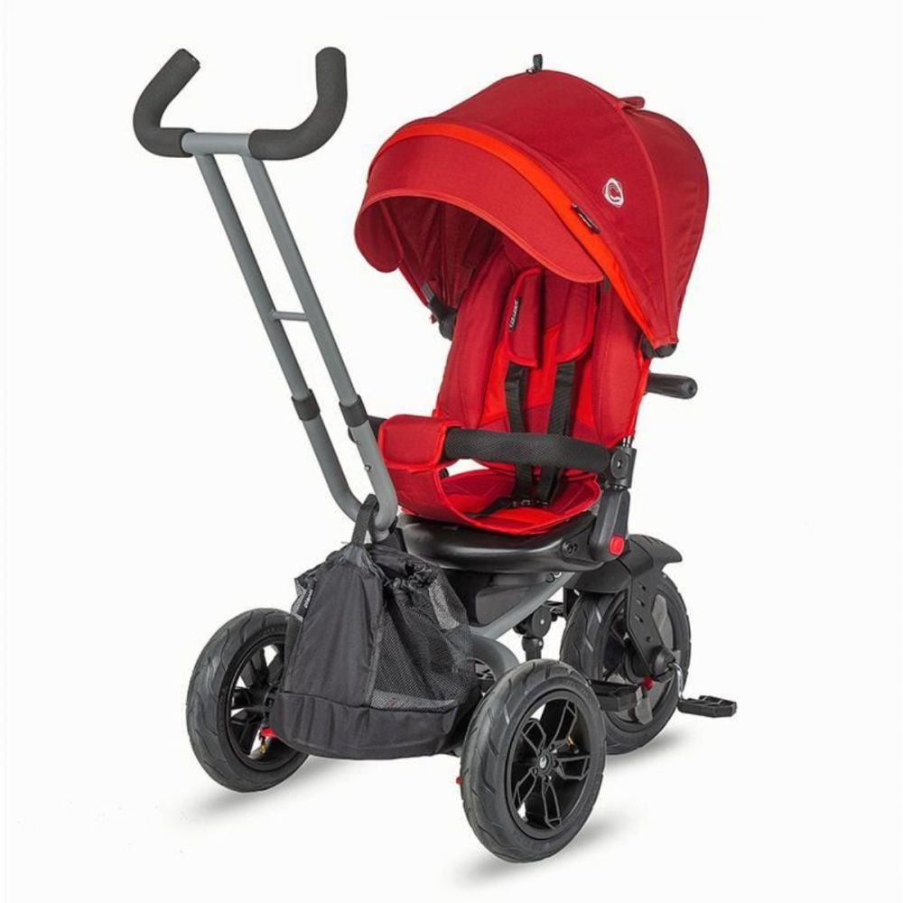 Tricicleta multifunctionala Coccolle Pianti, Ruby Red