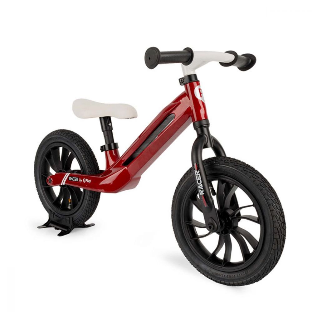 Bicicleta fara pedale DHS Baby Qplay Racer, Rosu, 12 inch