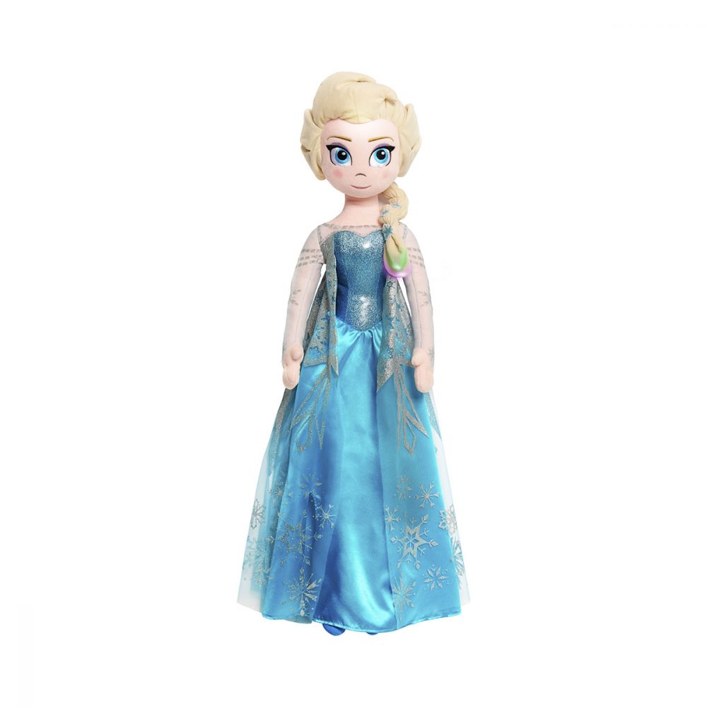 Jucarie de plus interactiva Disney Frozen 2, Elsa muzicala, 80 cm