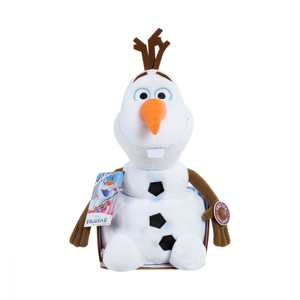 Jucarie de plus interactiva Disney Frozen 2, Olaf cu sunete