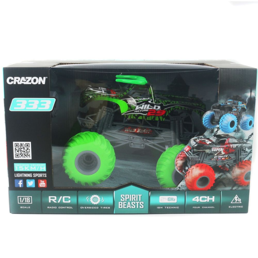 Masinuta cu telecomanda, Crazon, Spirit Beasts Beetle, 1:18 | Noriel