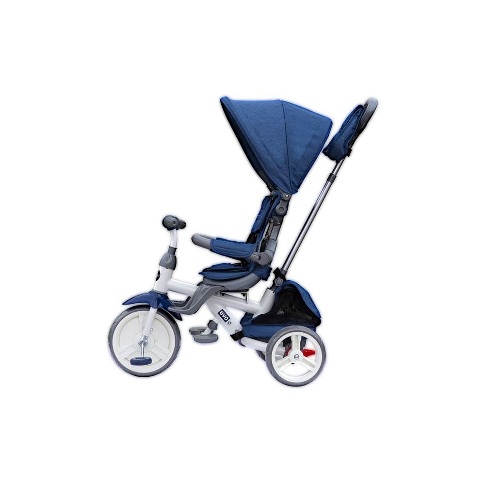 Tricicleta multifunctionala Evo Coccolle, Albastru