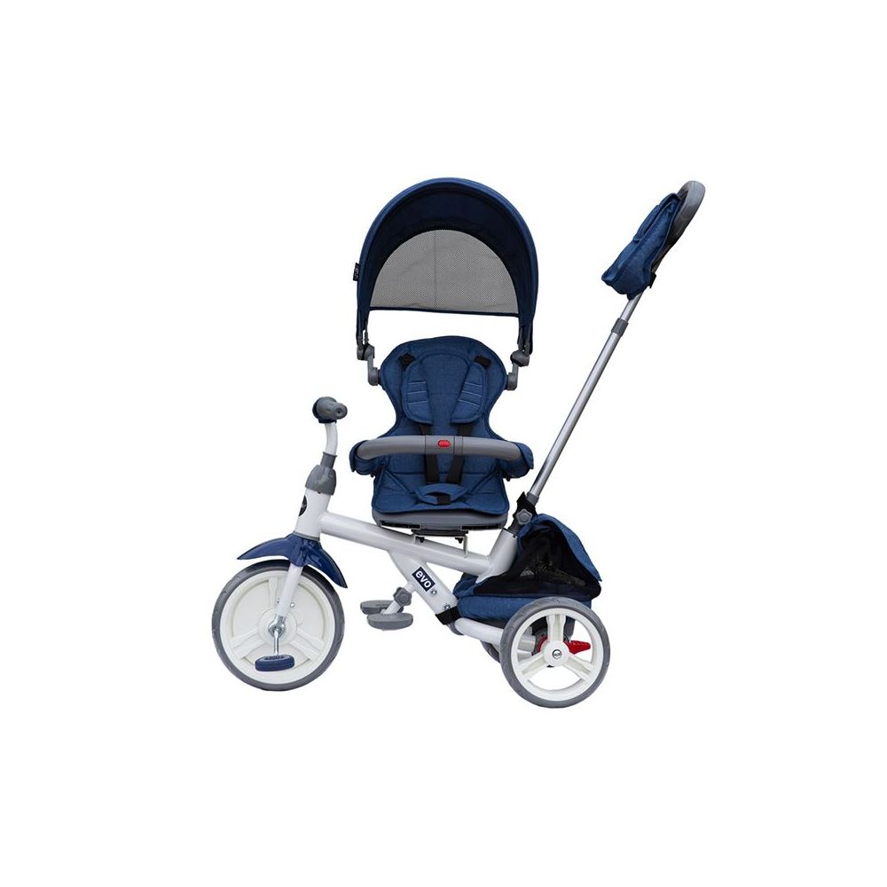 Tricicleta multifunctionala Evo Coccolle, Albastru