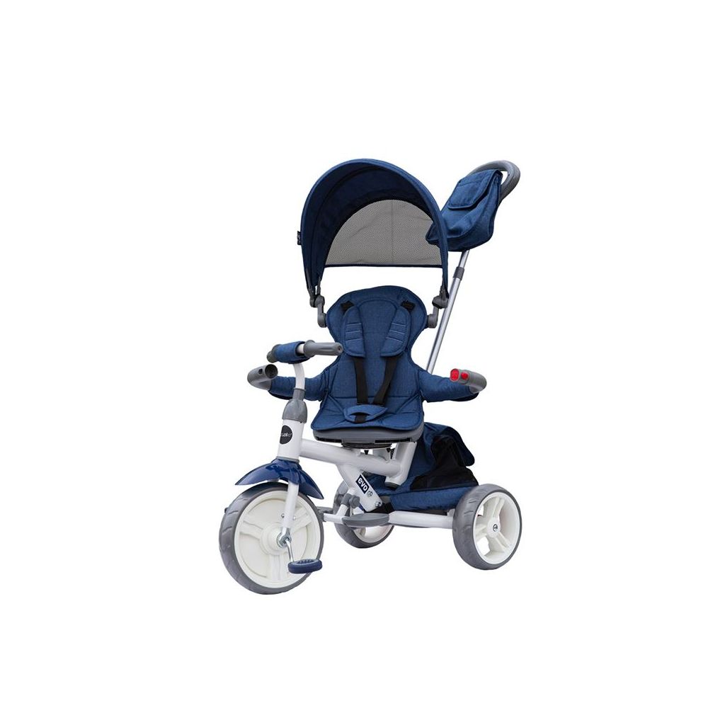 Tricicleta multifunctionala Evo Coccolle, Albastru
