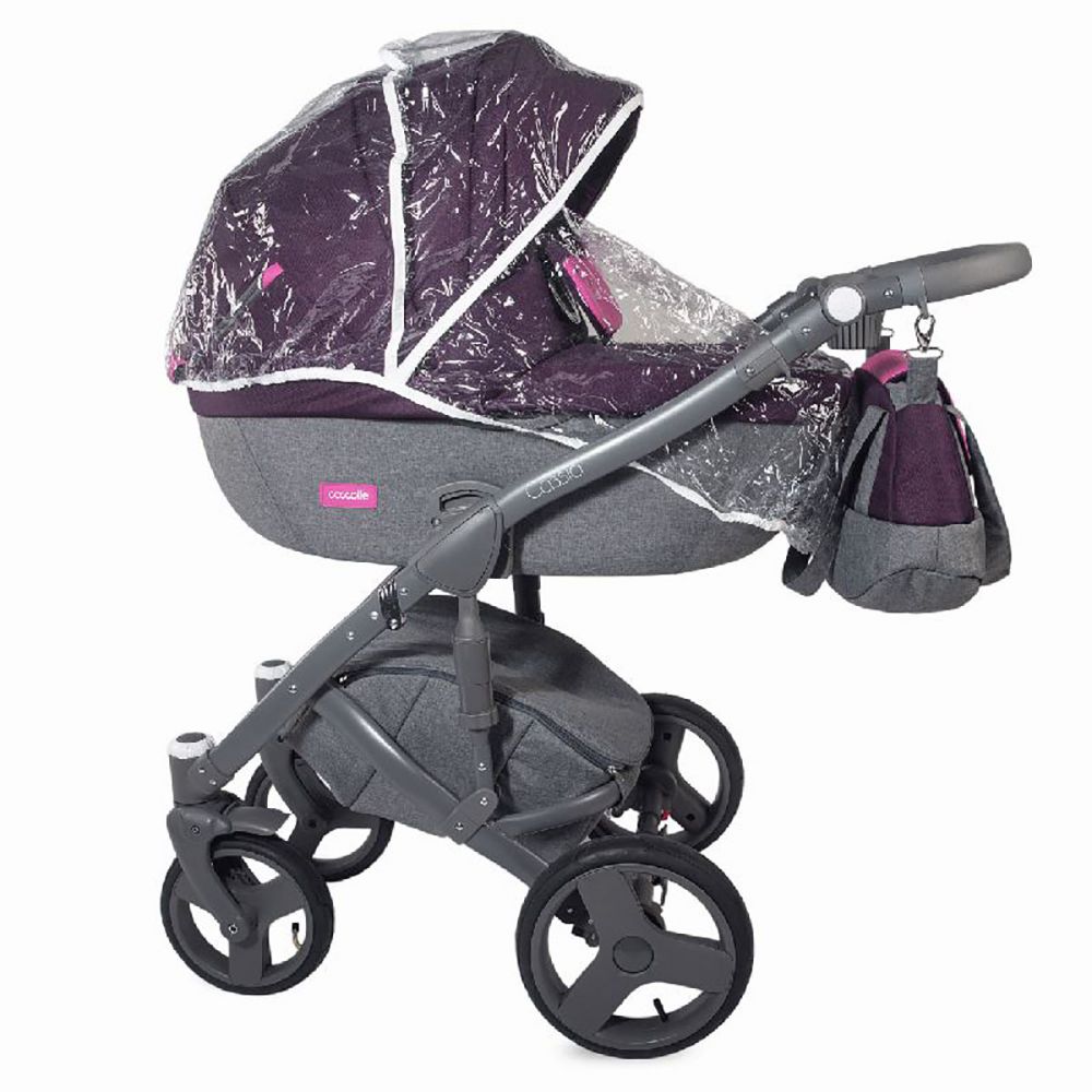 Carucior modular 3 in 1 Cassia Coccolle, Violet