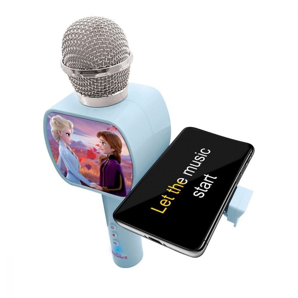 Microfon Karaoke, Lexibook, wireless cu bluetooth, Disney Frozen 2