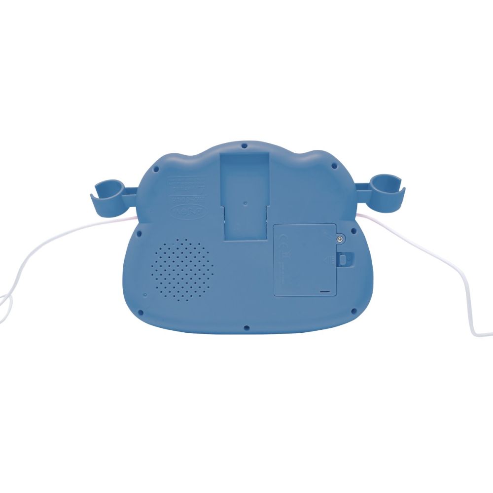 Stativ reglabil cu 2 microfoane, Lexibook Stitch, efecte vocale, lumini si bluetooth speaker, Albastru