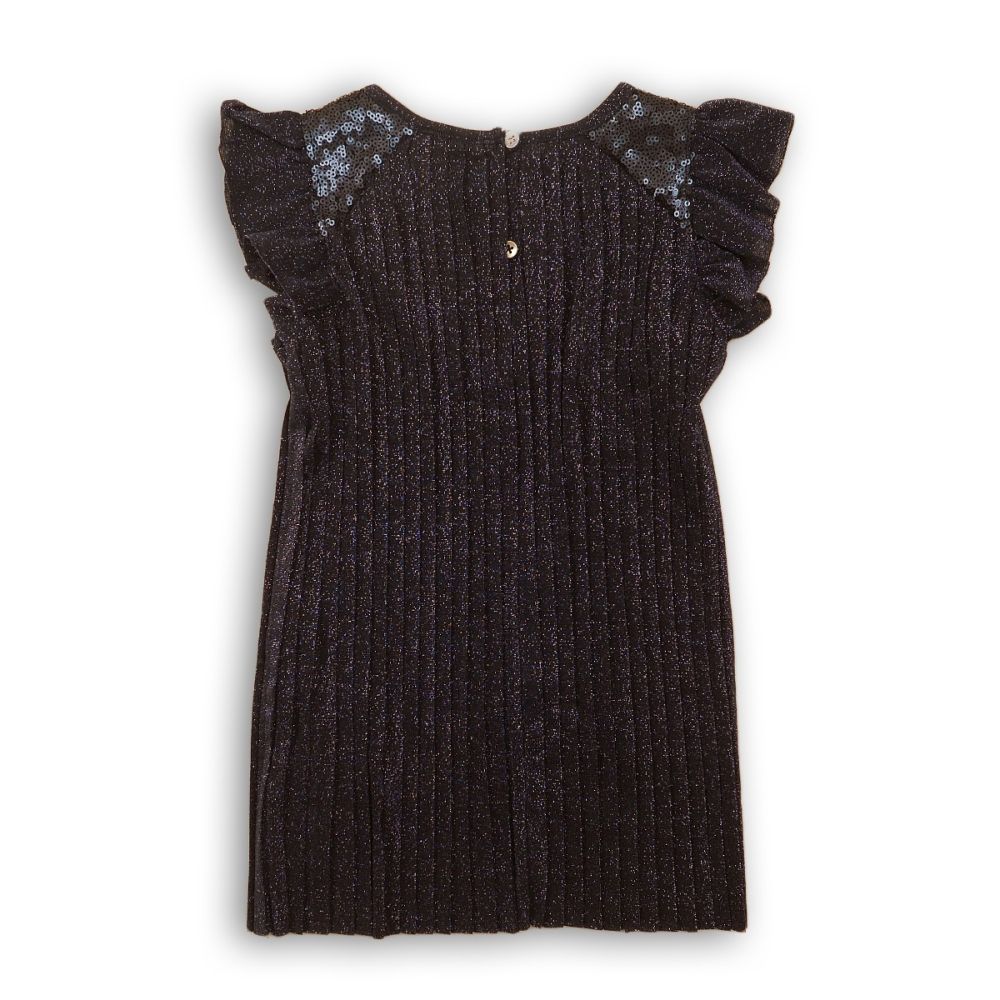 Rochie cu maneca scurta si paiete Minoti Fortune