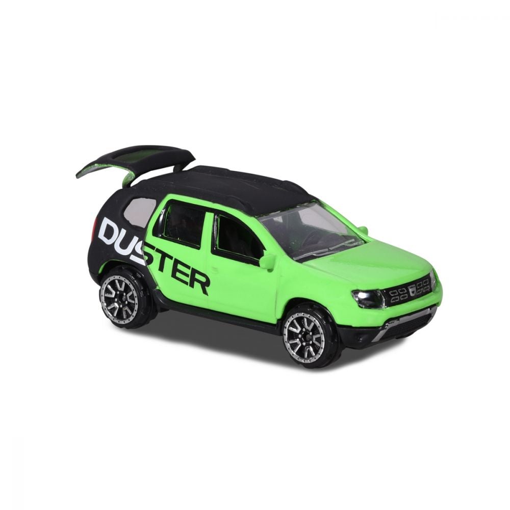 Set de joaca Dacia Duster Test Center, cu 4 masinute, Majorette