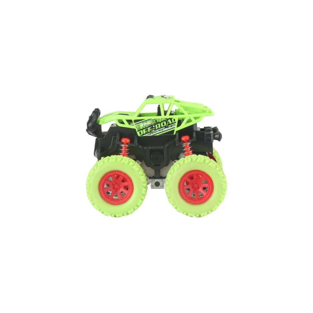 Masina de teren, Dihua, 4X4 cu pullback, verde