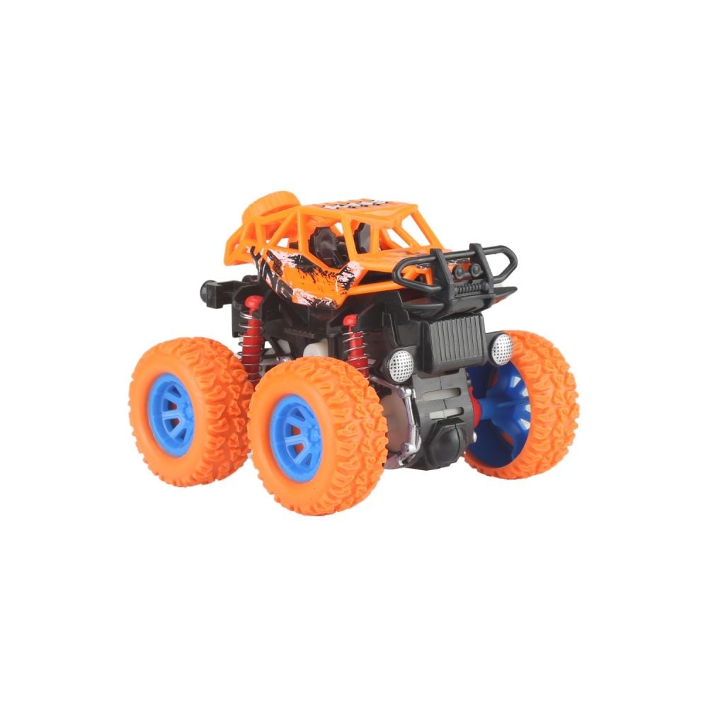 Masina de teren, Dihua, 4X4 cu pullback, portocaliu