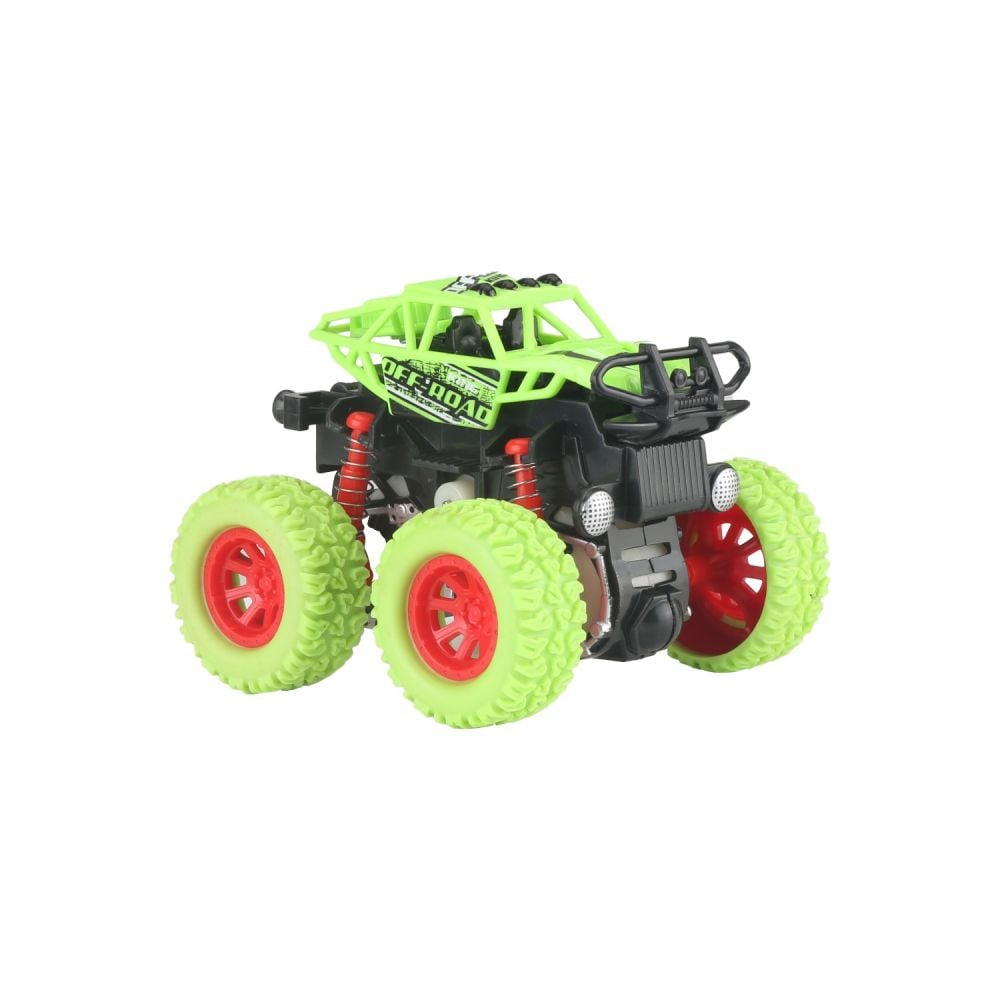 Masina de teren, Dihua, 4X4 cu pullback, verde