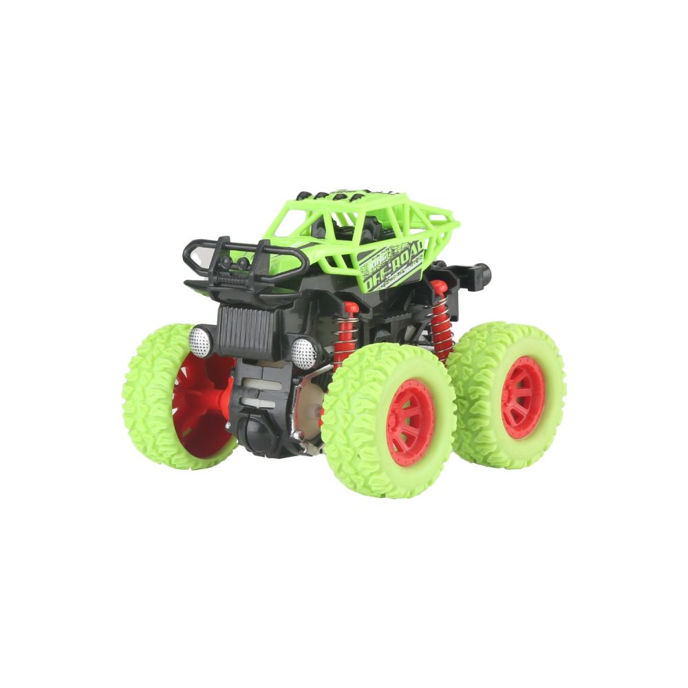 Masina de teren, Dihua, 4X4 cu pullback, verde