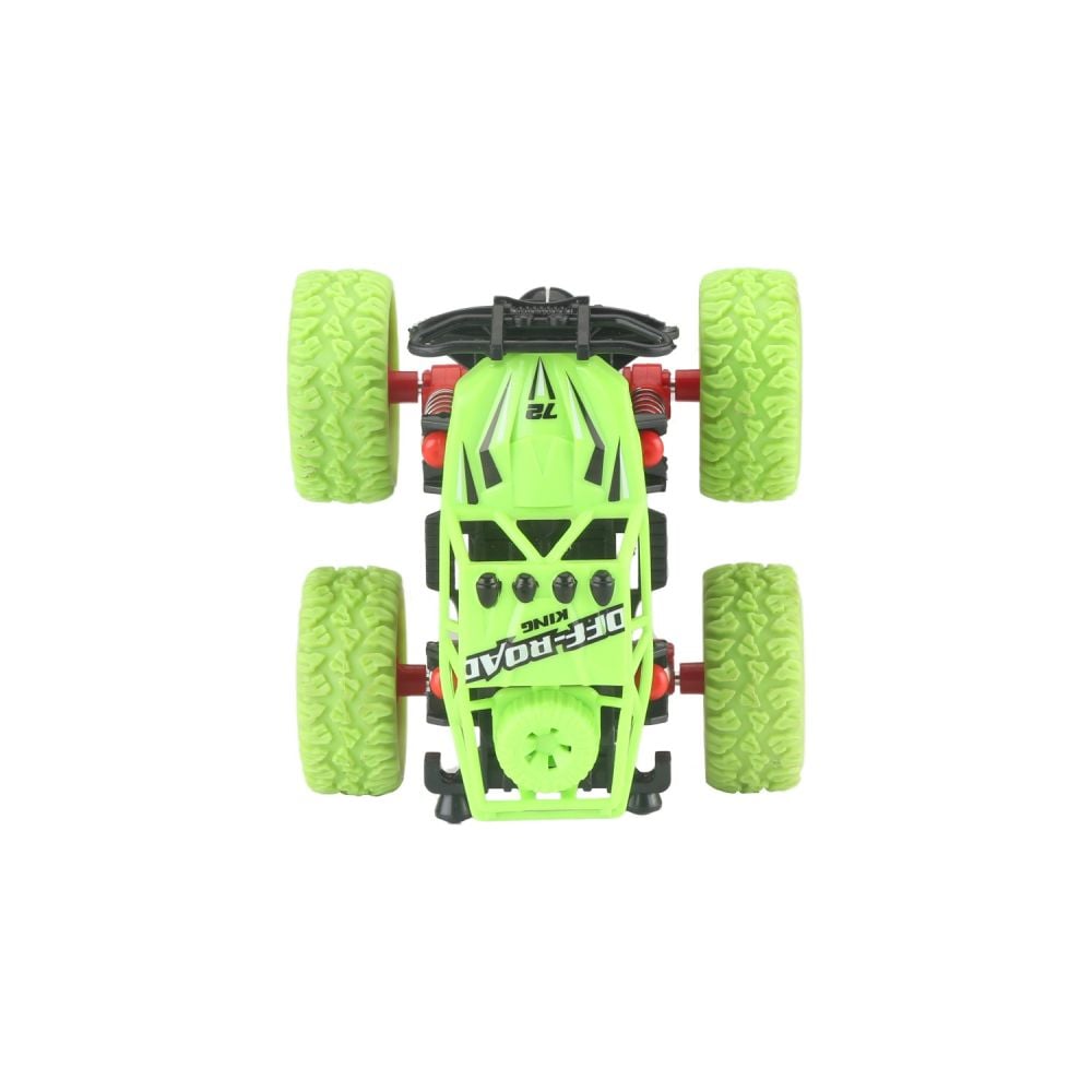 Masina de teren, Dihua, 4X4 cu pullback, verde