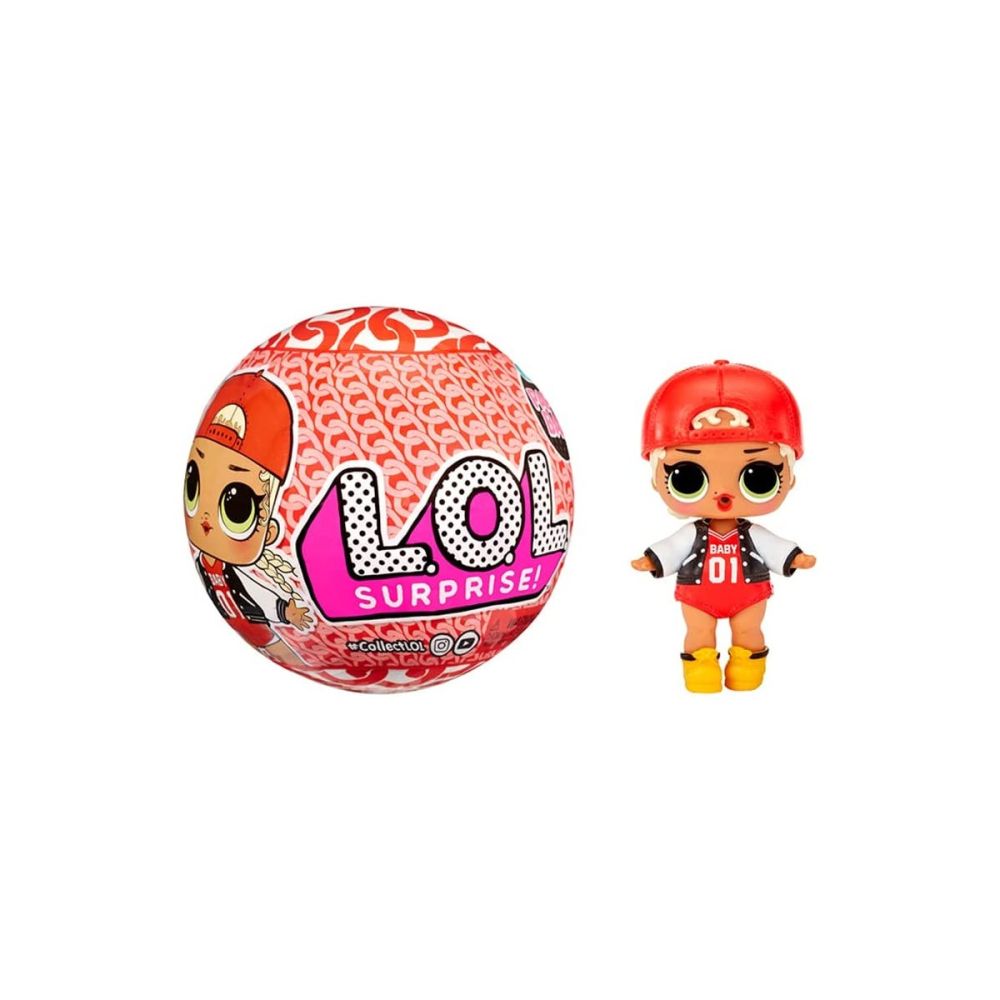 Papusa LOL Surprise 707, MC Swag cu 7 surprize, 119203EUC