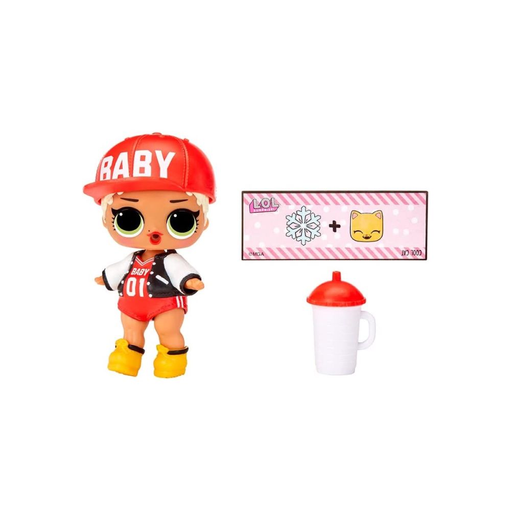 Papusa LOL Surprise 707, MC Swag cu 7 surprize, 119203EUC