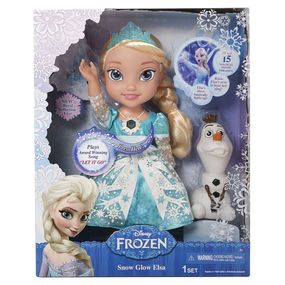 Papusa Disney Frozen - Snow Glow Elsa - 36 cm