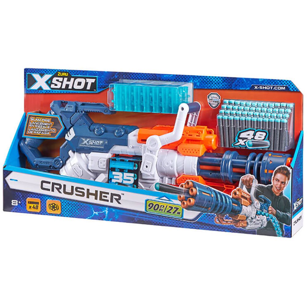 Blaster X-Shot Dart Excel Crusher, 48 proiectile