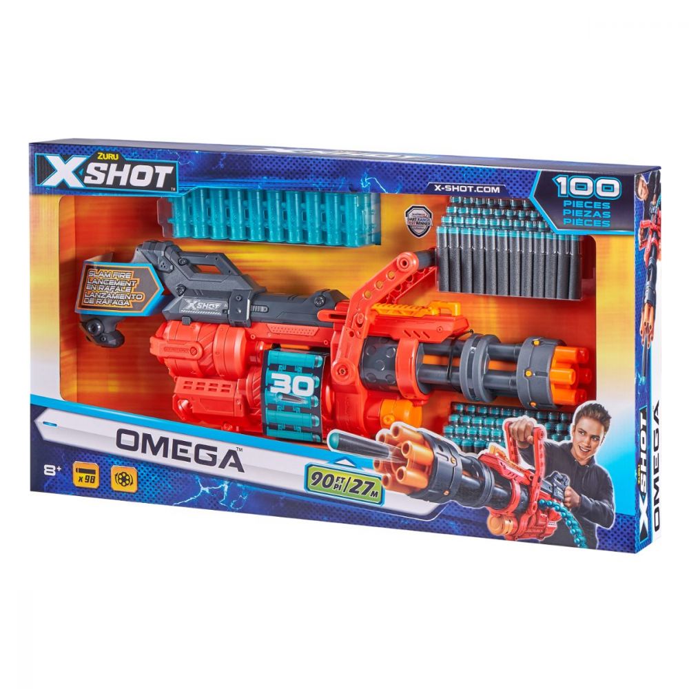 Blaster X-Shot Excel Omega, 98 proiectile