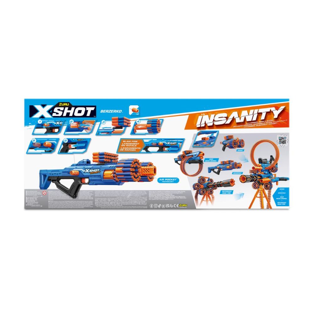 Blaster X-Shot, Insanity Berzerko, 48 proiectile