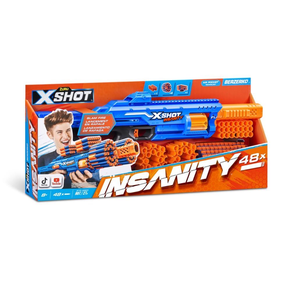 Blaster X-Shot, Insanity Berzerko, 48 proiectile